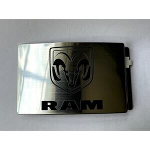 Ram Truck Enthusiast Silver Belt Buckle